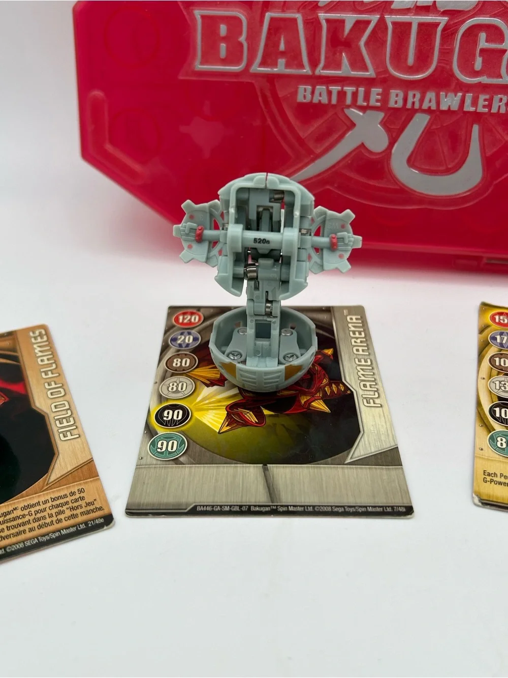 Bakugan Multicolor Battle Brawlers Action Figure Mixed Lot With Case
